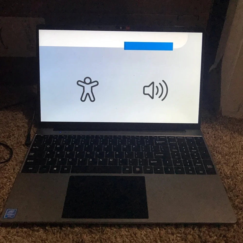 15.6” Laptop 8GB RAM 256GB Hard Drive Intel Celeron, KEYBOARD DOES NOT WORK